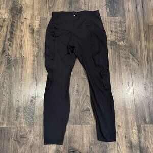 GUC All in Motion Women’s Black Active Wear Leggings Pants, 3357557 Size M